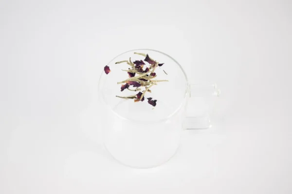 Yin Zhen Dragon Silverneedle - Saffron & Rose Petals - Image 2