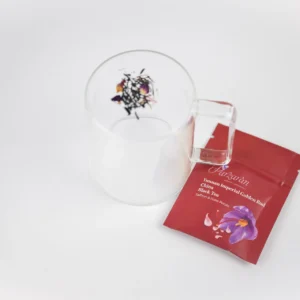Yunnan Imperial Golden Bud - Saffron & Rose Petals
