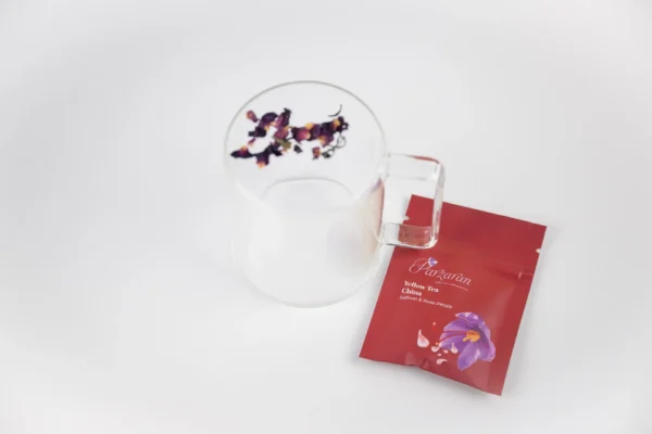 Yellow Tea - Saffron & Rose Petals