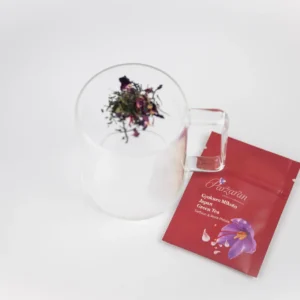Gyokuro Mikoto - Saffron & Rose Petals